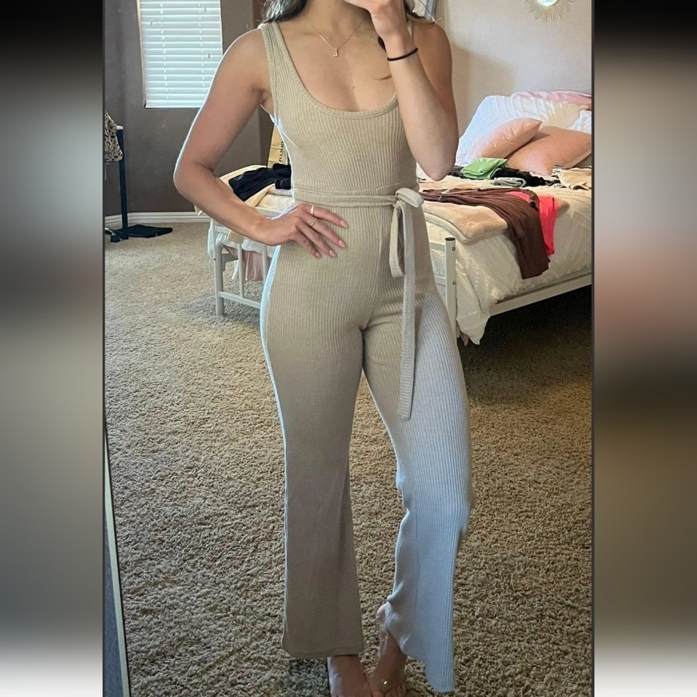 Princess Polly Ribbed Jumpsuit